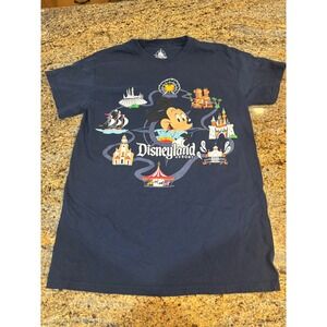 Disney‎ Parks Disneyland Resort Mickey Mouse Graphic Tee Shirt Size Adult Small